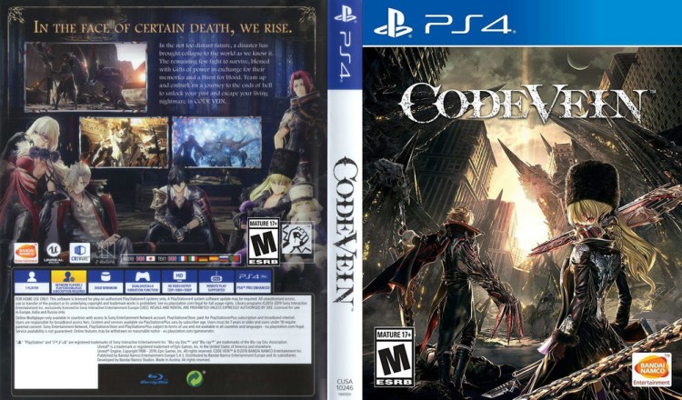 Code Vein - PlayStation 4 | VideoGameX