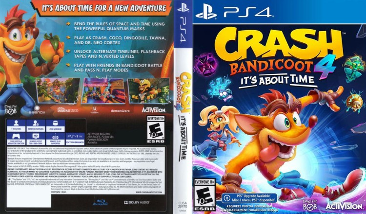 Crash Bandicoot 4: It's About Time - PlayStation 4 | VideoGameX