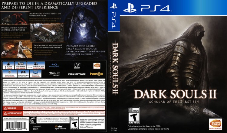 Dark Souls II: Scholar of the First Sin - PlayStation 4 | VideoGameX