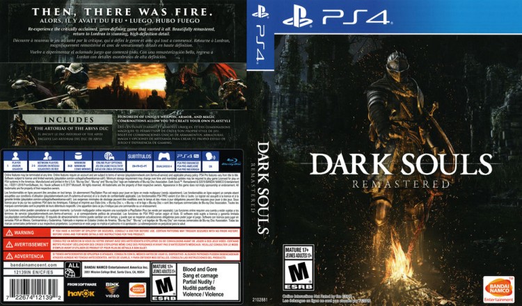 Dark Souls: Remastered - PlayStation 4 | VideoGameX