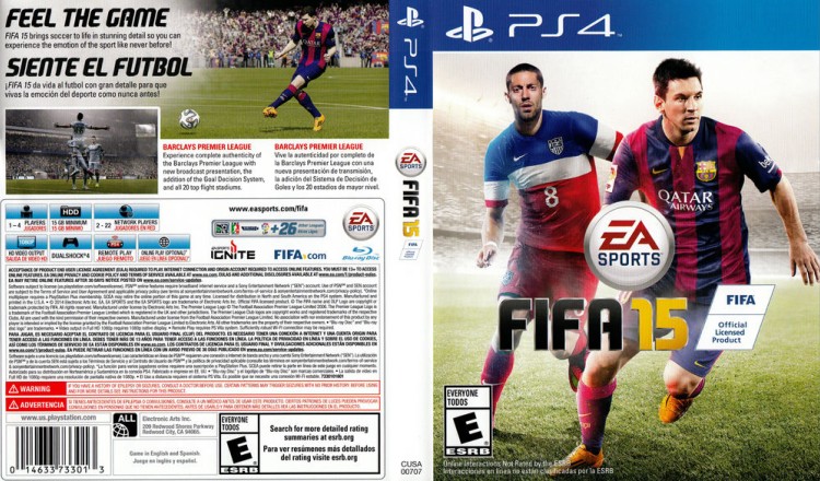 FIFA 15 - PlayStation 4 | VideoGameX