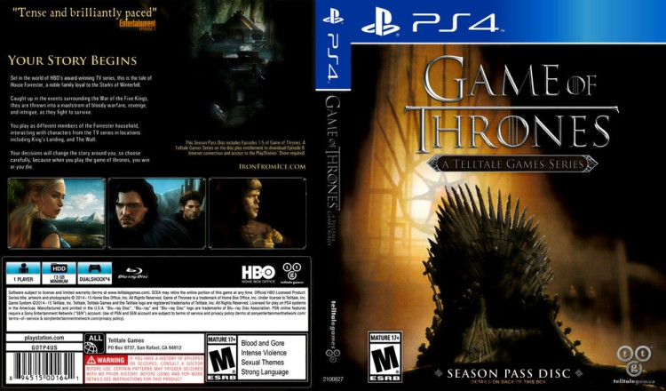 Game of Thrones - PlayStation 4 | VideoGameX