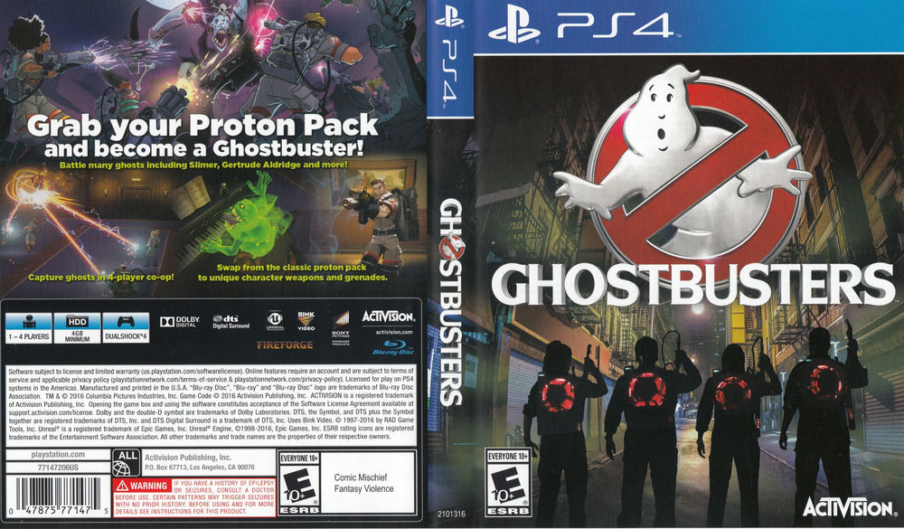 ghostbusters for ps4