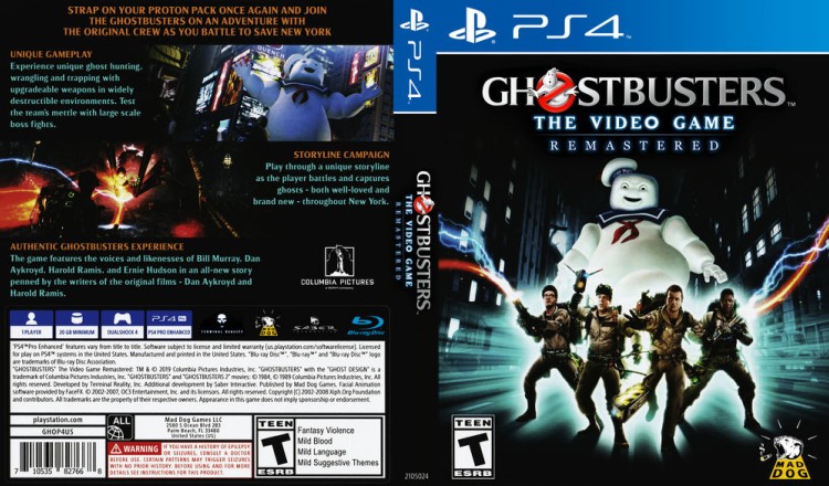 Ghostbusters: The Video Game Remastered - PlayStation 4 | VideoGameX