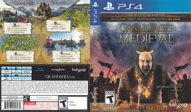 Grand Ages Medieval - PlayStation 4 | VideoGameX