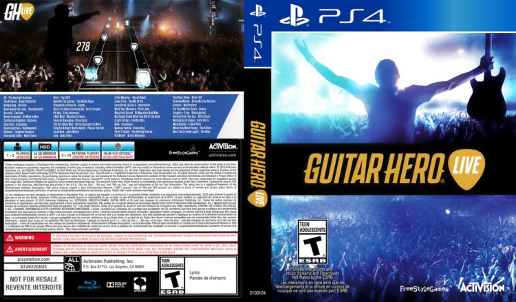 Guitar Hero Live [Game Only] - PlayStation 4 | VideoGameX