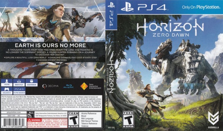 Horizon Zero Dawn - PlayStation 4 | VideoGameX