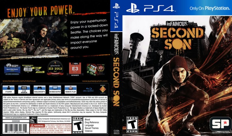 inFamous: Second Son - PlayStation 4 | VideoGameX