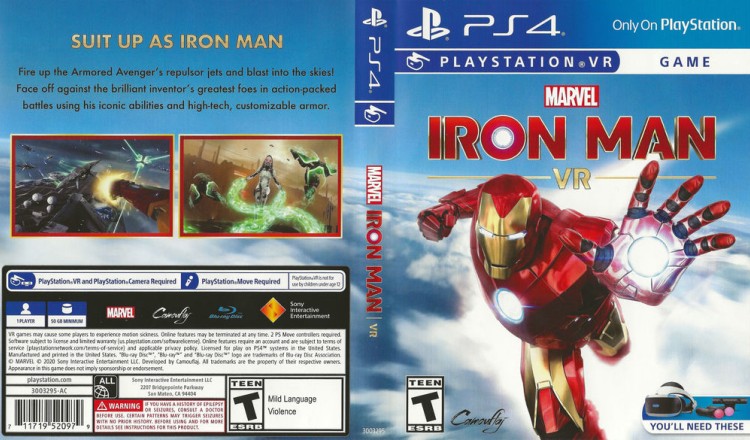 Iron Man VR - PlayStation 4 | VideoGameX