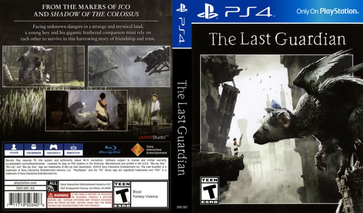 Last Guardian - PlayStation 4 | VideoGameX