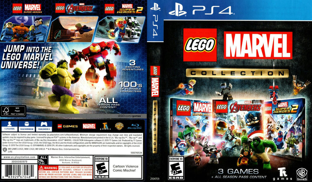 PS4 - Lego Marvel Collection