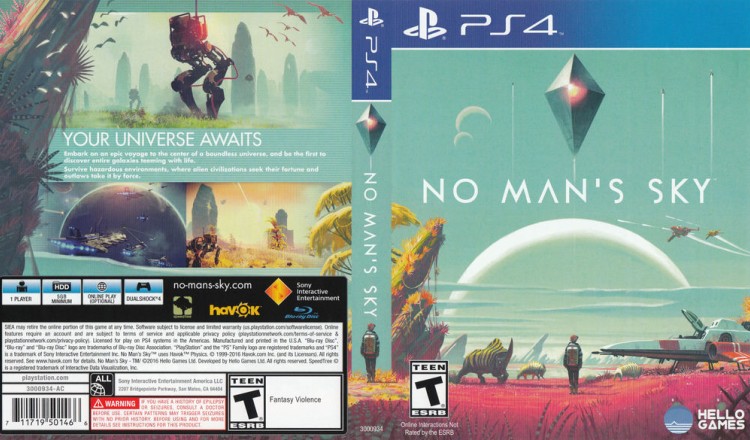 No Man's Sky - PlayStation 4 | VideoGameX