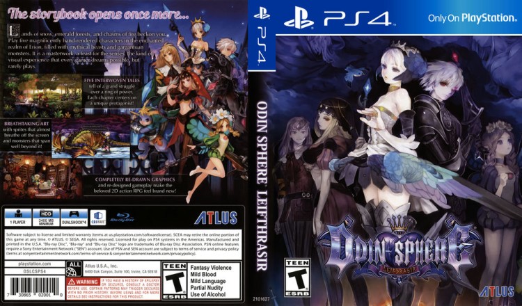 Odin Sphere Leifthrasir - PlayStation 4 | VideoGameX