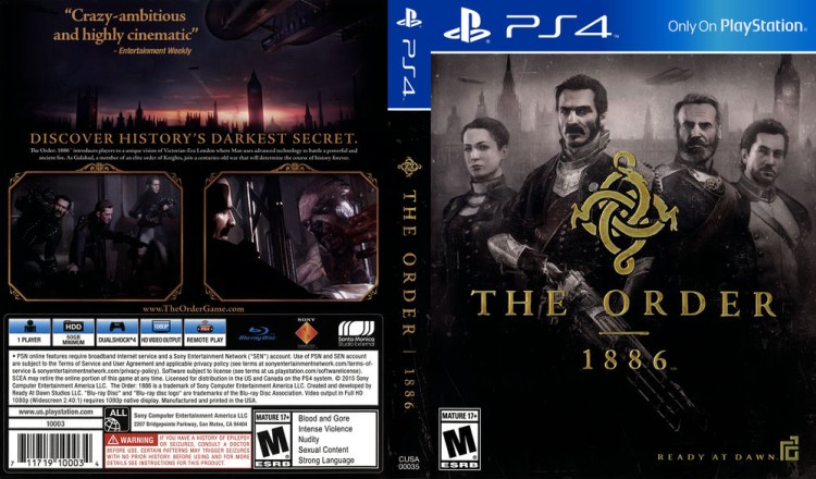 The Order: 1886 - PlayStation 4 | VideoGameX