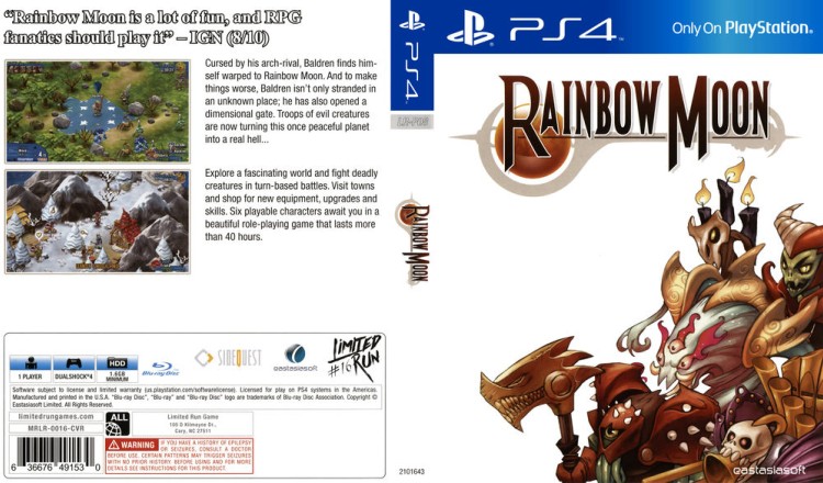 Rainbow Moon - PlayStation 4 | VideoGameX