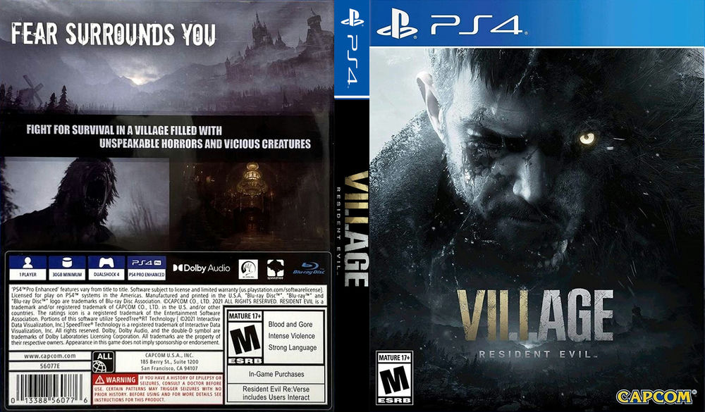 Resident Evil: VideoGameX | Village 4 PlayStation 