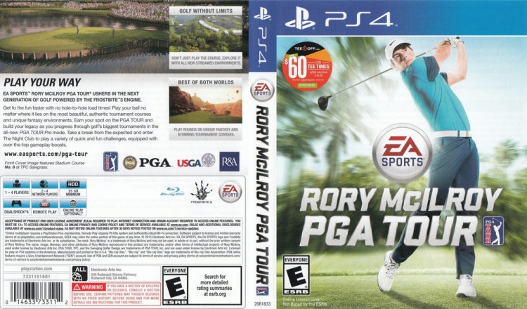 Rory McIlroy PGA Tour - PlayStation 4 | VideoGameX