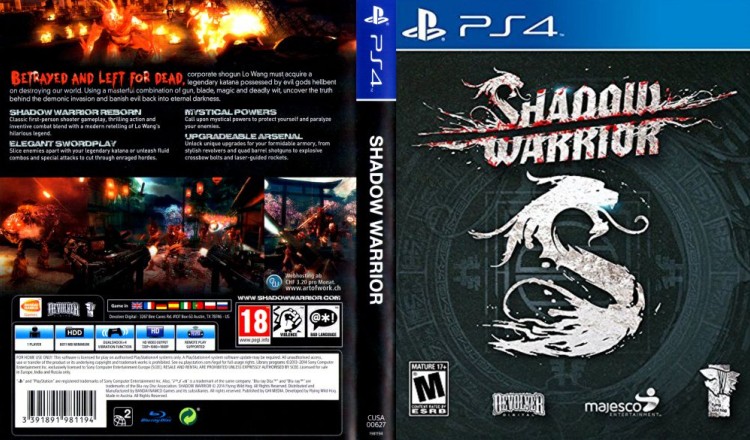 Shadow Warrior - PlayStation 4 | VideoGameX