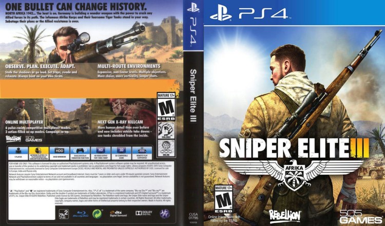 Sniper Elite III - PlayStation 4 | VideoGameX