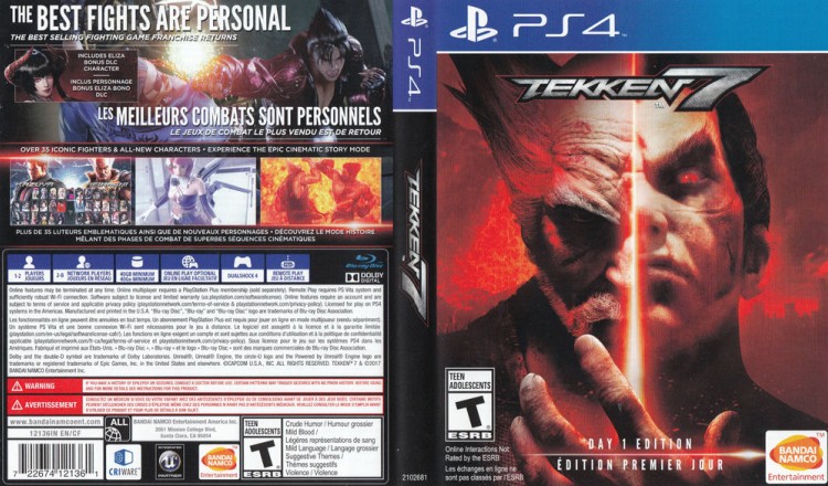 Tekken 7 - PlayStation 4 | VideoGameX