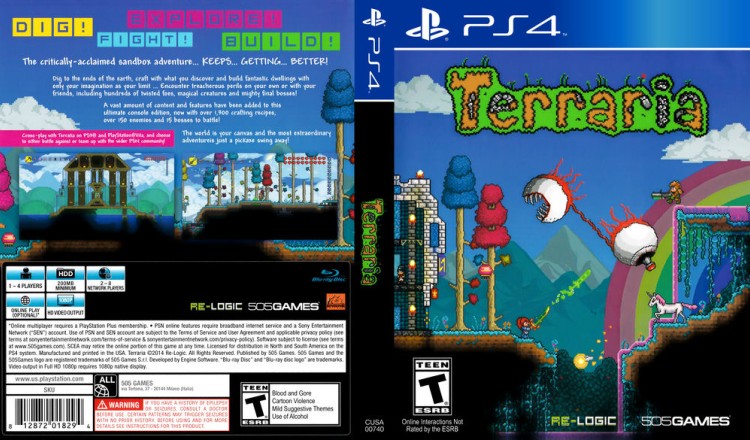 Terraria - PlayStation 4 | VideoGameX