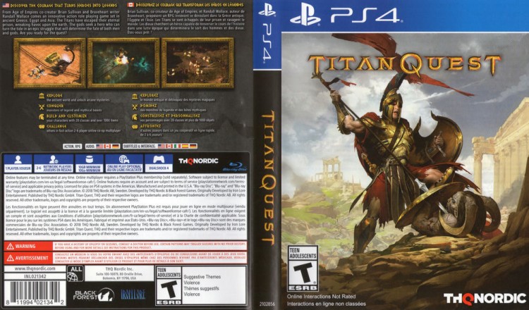 Titan Quest - PlayStation 4 | VideoGameX