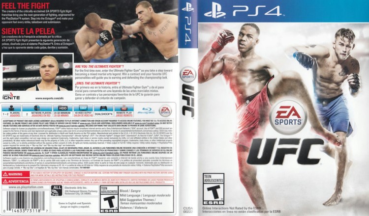 UFC - PlayStation 4 | VideoGameX