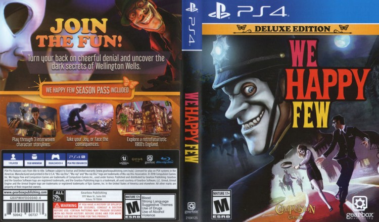 We Happy Few - PlayStation 4 | VideoGameX