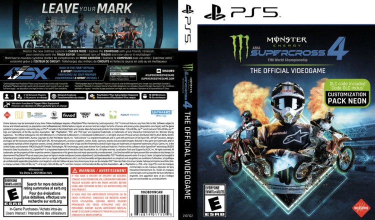 Monster Energy Supercross 4 - PlayStation 5 | VideoGameX