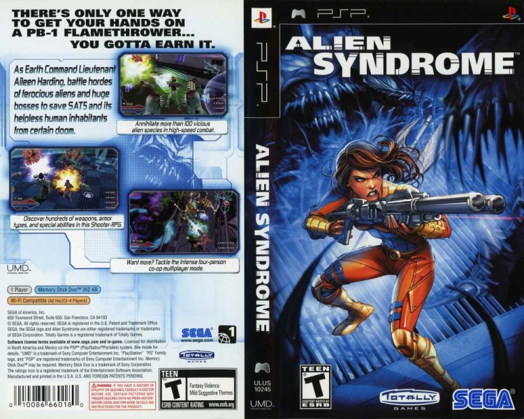 Alien Syndrome - PSP | VideoGameX