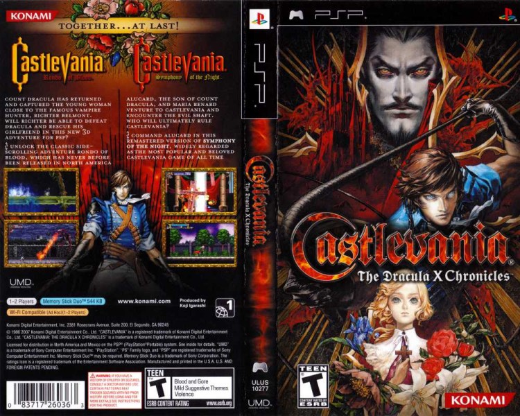 Castlevania: The Dracula X Chronicles - PSP | VideoGameX