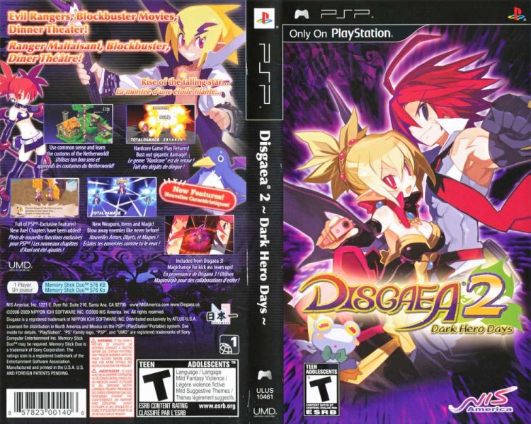 Disgaea 2: Dark Hero Days - PSP | VideoGameX