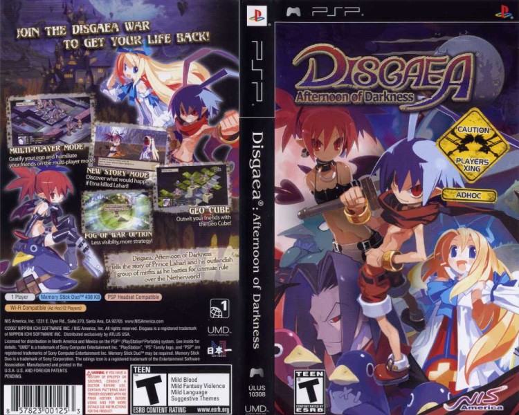 Disgaea: Afternoon of Darkness - PSP | VideoGameX