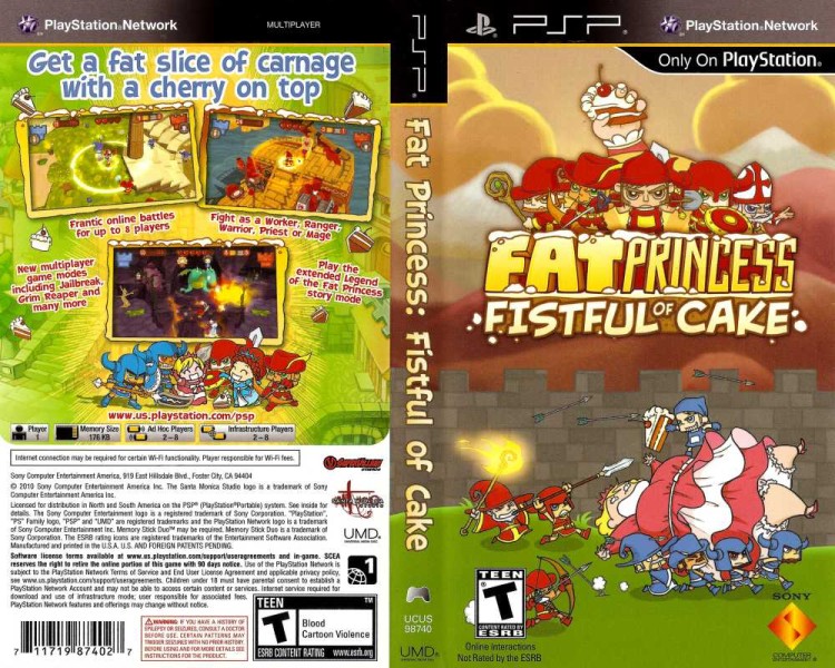 Fat Princess: Fistful of Cake - PSP | VideoGameX