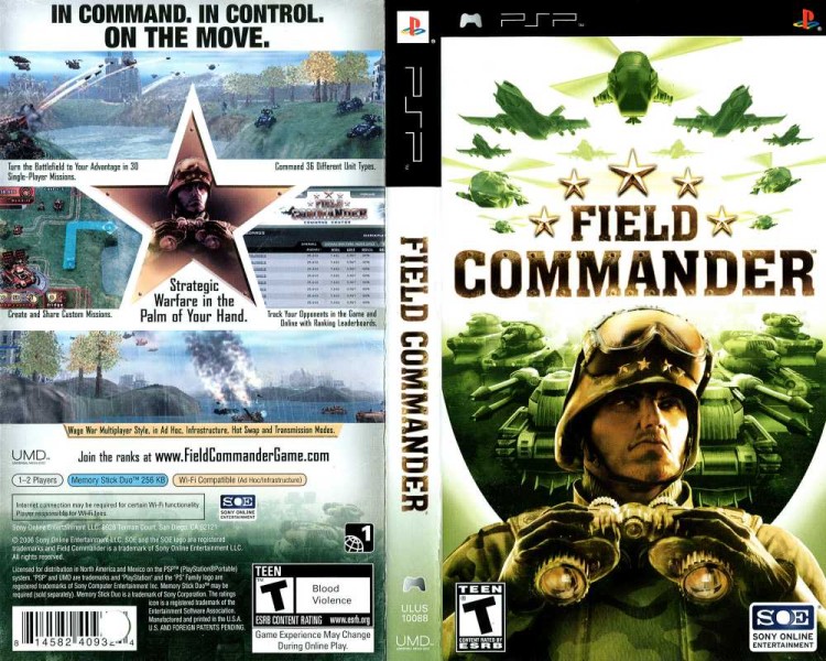 Field Commander - PSP | VideoGameX