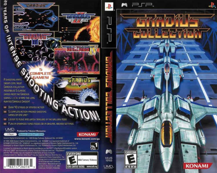 Gradius Collection - PSP | VideoGameX