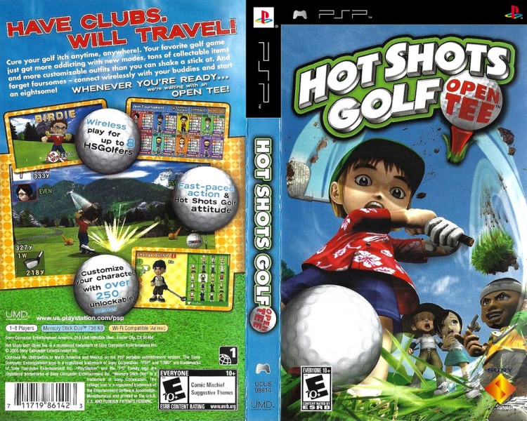 Jogo Hot Shots Golf: Open Tee PSP