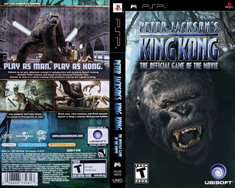 Peter Jackson's King Kong - PSP | VideoGameX