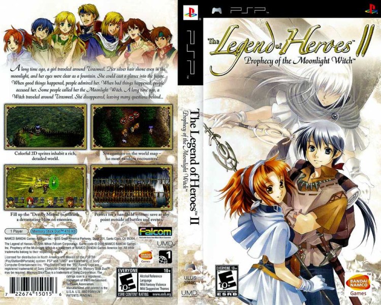 Legend of Heroes II: Prophecy of the Moonlight Witch, The - PSP | VideoGameX