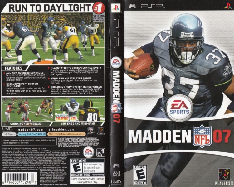 Madden NFL 07 - PSP | VideoGameX