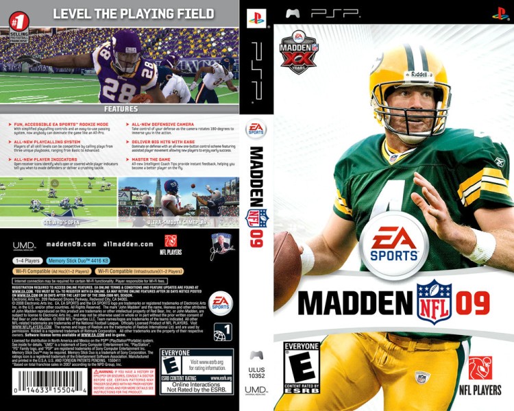 Madden NFL 09 - PSP | VideoGameX