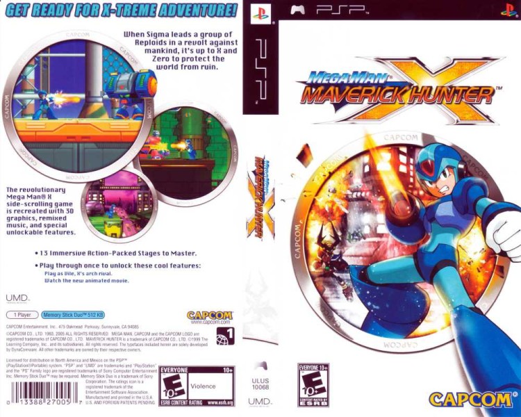 Mega Man Maverick Hunter X - PSP | VideoGameX