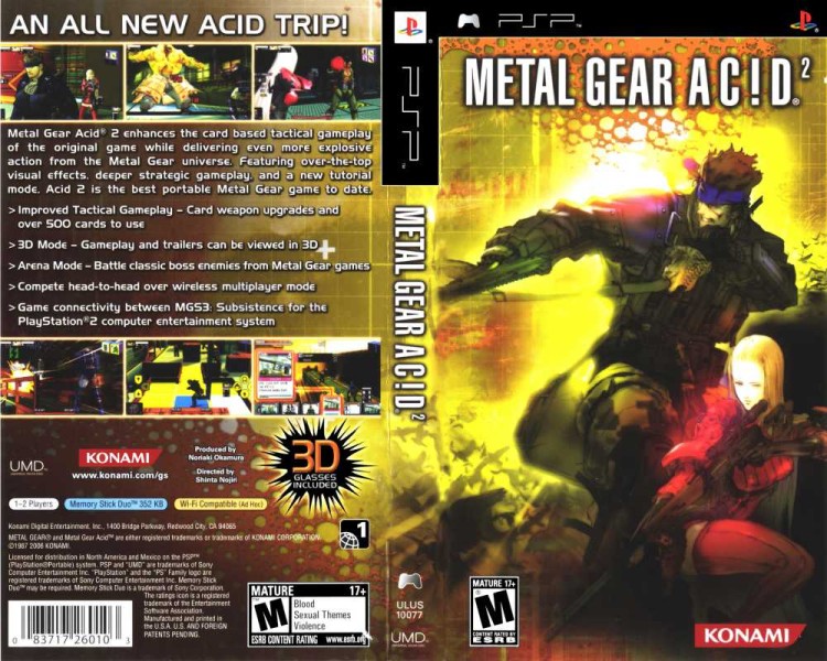 Metal Gear Acid 2 - PSP | VideoGameX