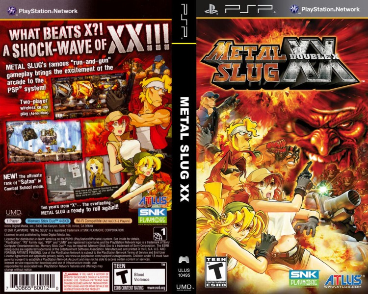 Metal Slug XX - PSP | VideoGameX