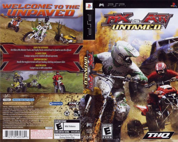 MX vs. ATV Untamed - PSP | VideoGameX