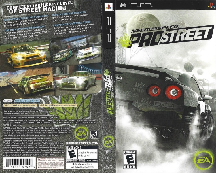 Need for Speed: ProStreet - PSP | VideoGameX