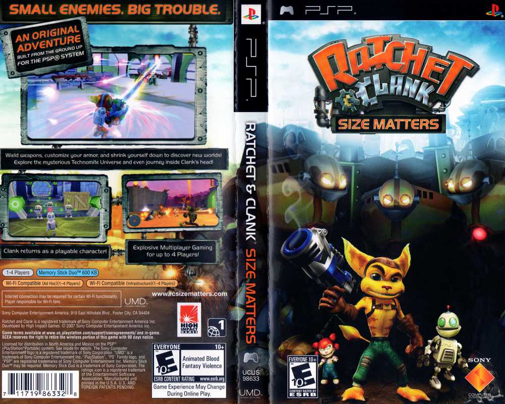 Buy Ratchet & Clank: Size Matters for PSP