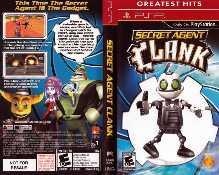 Secret Agent - PSP VideoGameX