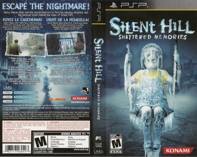 Silent Hill: Shattered Memories - PSP | VideoGameX