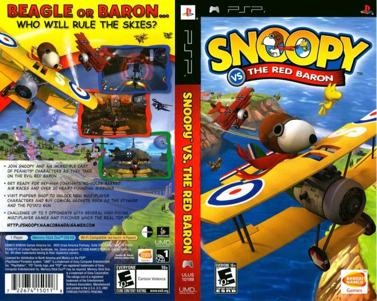 Snoopy vs. the Red Baron - PSP | VideoGameX